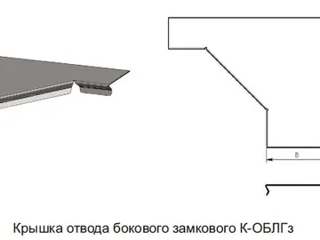КРЫШКА ОТВОДА БОКОВОГО ЗАМКОВОГО К - ОБЛГз