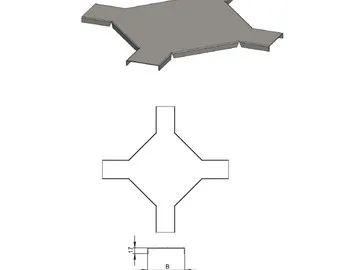 LADDER CROSS TRAY COVER K